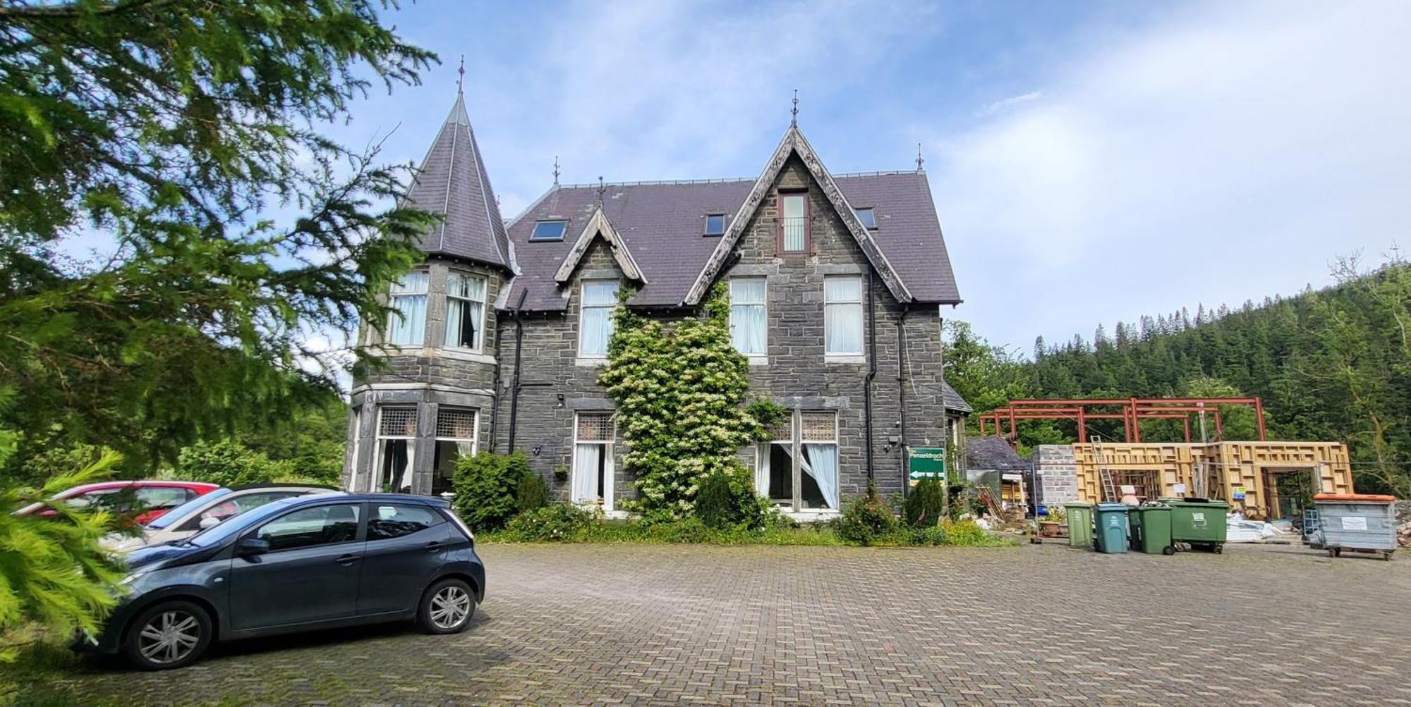 Plas Penaeldroch Manor Dolwyddelan Buitenkant foto